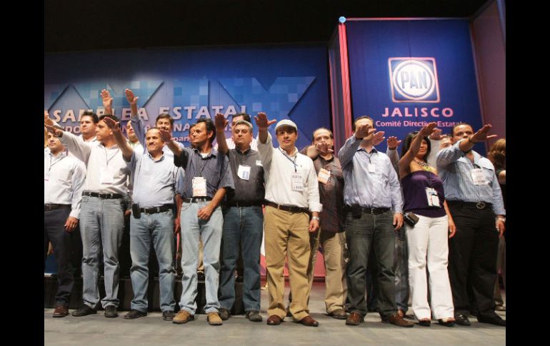 El domingo pasado se eligieron 100 nuevos consejeros durante la XXIX Asamblea Estatal del PAN. A. CAMACHO  /