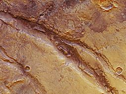 El terreno presenta un tono más oscuro en la esquina superior izquierda de la imagen. ESPECIAL  /