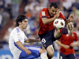 El Zaragoza fue derrotado en su pasado duelo ante el Osasuna. EFE  /