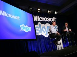 Micrososft anunció la operación de compra más alta de su historia, adquirió el sistema de telefonía por Internet Skype. AFP  /