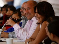 Alfaro acusó al rector de la UdeG de “mentir” cuando se anunció que los papeles del predio en Tonalá estaban en regla. ARCHIVO  /