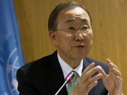 El secretario general de Naciones Unidas (ONU), Ban Ki-moon. AP  /