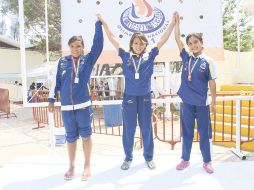 Jalisco ganó oro, plata y bronce. ESPECIAL  /