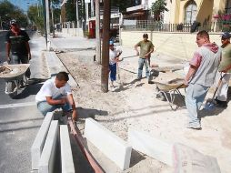 La anterior administración municipal (2007-2009), fue la responsable de la realización de las obras en Avenida Vallarta. ARCHIVO  /