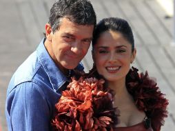 Los actores se muestran felices durante la presentación del filme. REUTERS  /