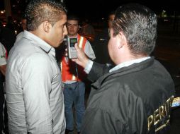 Entre septiembre y abril pasados, Vialidad aplicó tres mil pruebas de alcoholemia a conductores. A. CAMACHO  /