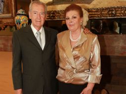 Roberto González Velasco y María Cristina Gómez de González.  /