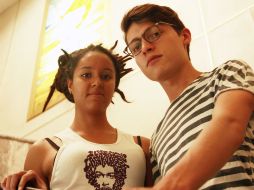 Ángel Urzúa Herrera y Lizbeth Pineda Castañeda son parte del equipo organizador del encuentro. E. BARRERA  /