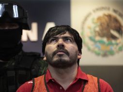 Martín Beltrán, alias 'El Águila', suceso de 'Nacho' Coronel, fue capturado y presentado por militares. REUTERS  /