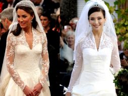 Tras darse a conocer el parecido entre los vestidos la nueva princesa se ha ganado el título de ''Kate copiona''. ESPECIAL  /