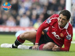 El tapatío fue vital en el partido de hoy en el que Manchester United aseguró el campeonate de la Liga Premier. EFE  /