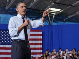 Obama dice que en su gobierno continúa invirtiendo en tecnología de energía limpia. ARCHIVO  /