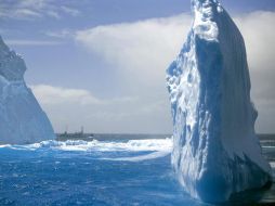 La investigación muestra que los iceberg son importantes para el ecosistema marino y para el ciclo global de carbono. EFE  /