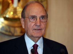 George Mitchell termina su trabajo en Israel. EFE  /