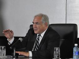 El responsable del Fondo Monetario Internacional (FMI), Dominique Strauss-Kahn. ARCHIVO  /