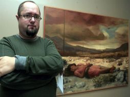 Daniel Lezama ha sido uno de los premiados en la Bienal Rufino Tamayo. A. GARCIA  /