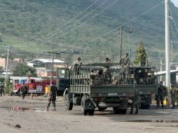 En Atotonilco, los militares decomisaron 125 gramos de cocaína  y en Unión de Tula 30. ARCHIVO  /