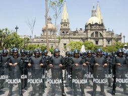 La formación de la Policía de Élite implica una nueva fuerza dotada de inteligencia y capacidad de  reacción. ARCHIVO  /