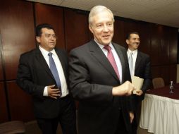 Fernando Guzmán ofreció una conferencia de prensa para aclarar a las irregularidades en el SIAPA. E. BARRERA  /