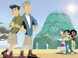 Los hermanos Chris y Martin, listos para vivir interesantes experiencias en el estreno de Las aventuras con los Kratt.ELUNIVERSAL  /