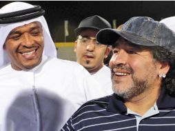 Diego Armando Maradona vuelve a dirigir un equipo después de dejar a la Selección argentina. AP  /