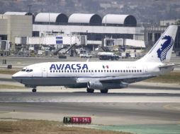 La compañía no ha podido reanudar operaciones aéreas por un adeudo al Aeropuerto Internacional de la Ciudad de México. ARCHIVO  /