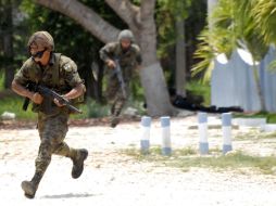 En la región selvática se realizan operativos militares para dar con los asentamientos de grupos delincuenciales. REUTERS  /