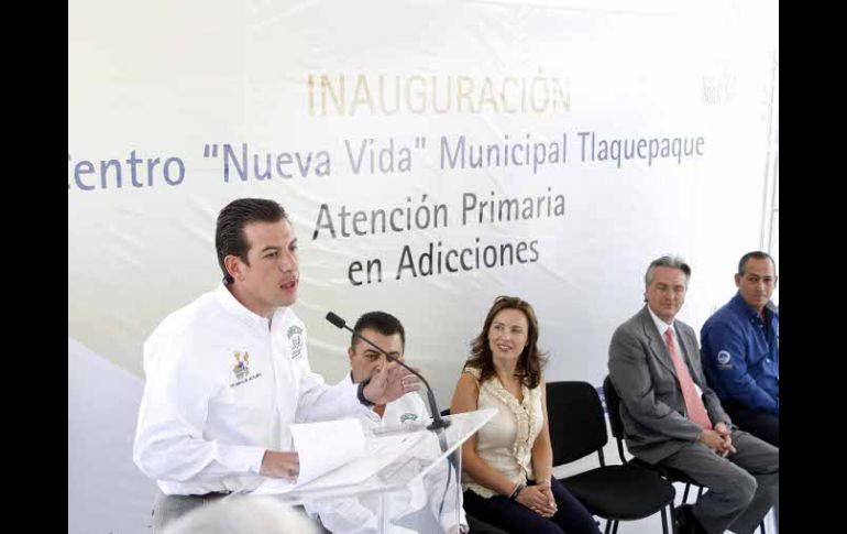 Durante la inauguración estuvieron presentes el secretario de Salud estatal y el presidente municipal de Tlaquepaque. E. PACHECO  /
