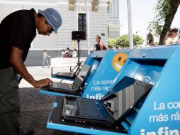 La plaza Rambla Cataluña es el espacio número 100 en Guadalajara con internet inalámbrico gratuito. E. BARRERA  /