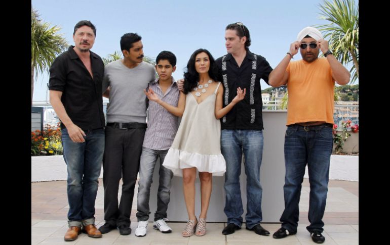 El elenco de Días de gracia presente en Cannes. AFP  /