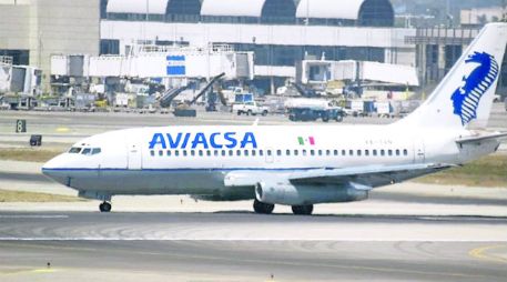 Aviacsa ha tenido que reacomodar pasajeros en otras compañías como Interjet. ARCHIVO  /