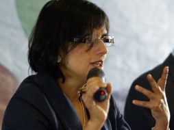 El primer panel de trabajo contó con la presencia de Begoña Venero Aguirre. A. HINOJOSA  /