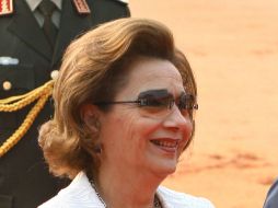 Suzanne Mubarak entregó su fortuna al Estado para salir. REUTERS  /