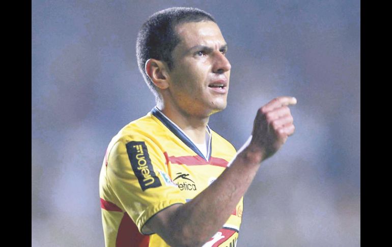 Jaime Lozano anotó el tercer gol de Monarcas en la semifinal ante Cruz Azul. MEXSPORT  /