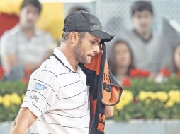 El tenista estadounidense Andy Roddick se retiró ayer del Abierto de Niza. GETTY IMAGES SPORT  /