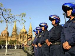 Los representantes bancarios podrán recurrir entonces a la Policía tapatía para tener presencia permanente. ARCHIVO  /