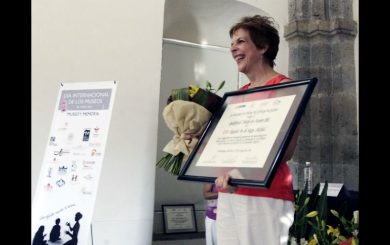 Graciela de la Vega Michel, una de las galardonadas. E. BARRERA  /