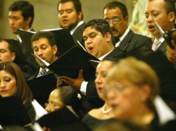El edificio que alberga el Expiatorio fue el testigo del concierto sublime que ofreció el Coro del Estado de Jalisco. A. HINOJOSA  /