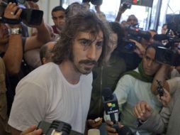 Manu Brabo y otros tres periodistas se encuentran  en libertad, luego de haber sido detenidos por el regimen libio. AP  /