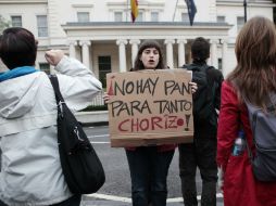 Los manifestantes pretenden quedarse hasta el domingo, día de elecciones regionales. REUTERS  /