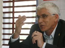 Jacques Cardyn, jefe de la misión canadiense. M. FREYRÍA  /