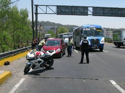 El hombre circulaba a bordo de su vehículo, cuando fue atacado a balazos por sujetos desconocidos. M. PATIÑO  /