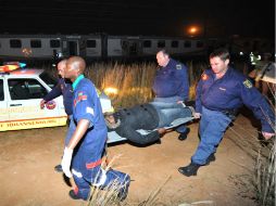 La colusión se produjo en el suburbio de Soweto, en la ciudad de Johannesburgo. AFP  /