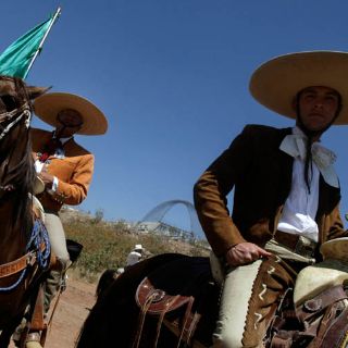 Concluye cabalgata hacia Santuario de los Mártires