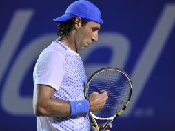 Foto de archivo del mexicano Santiago González, durante el Abierto de Tenis en Acapulco. MEXSPORT  /