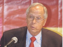 El diplomático Edmund Duckwitz, destaca el repunte de la economía germana. EL UNIVERSAL  /