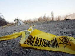La osamenta fue encontrada en un barranco conocido como Cola de Caballo, ubicado sobre la carretera a Saltillo. ARCHIVO  /