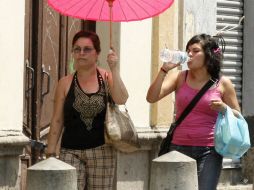 Ponostican ola de calor y lluvias en el país. ARCHIVO  /