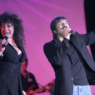Diego Verdaguer y Amanda Miguel en el Benito Juárez