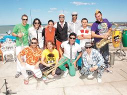 La banda argentina Los Caligaris. EL UNIVERSAL  /